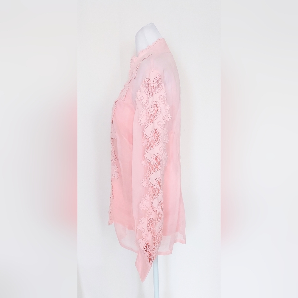 Boston Proper Size Medium Kace Insert Sleeve Butt… - image 6